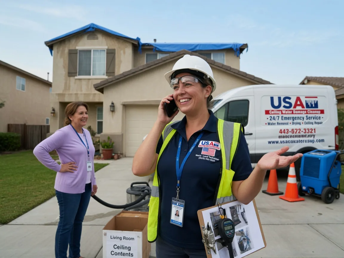 Ceiling Water Damage Restoration Gays Mills, WI FAQs